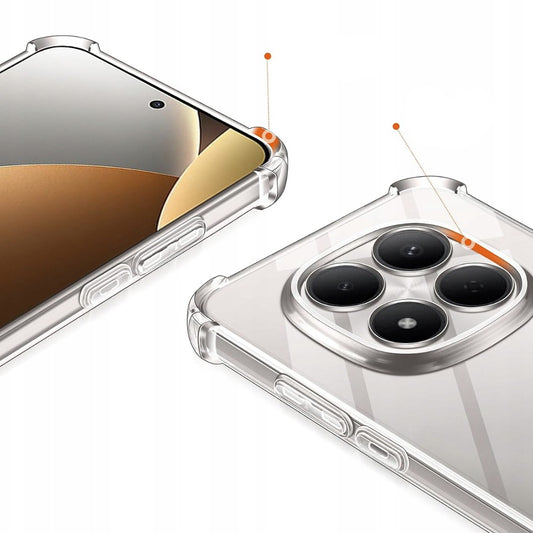 Puzdro pre Samsung Galaxy A37 5G, Techsuit, Shockproof Clear, Transparent