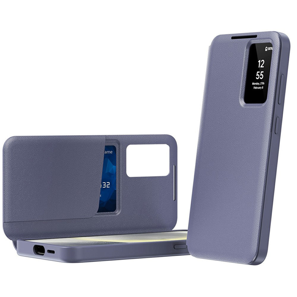 Puzdro pre Samsung Galaxy A37 5G, Techsuit, SmartView, Fialové