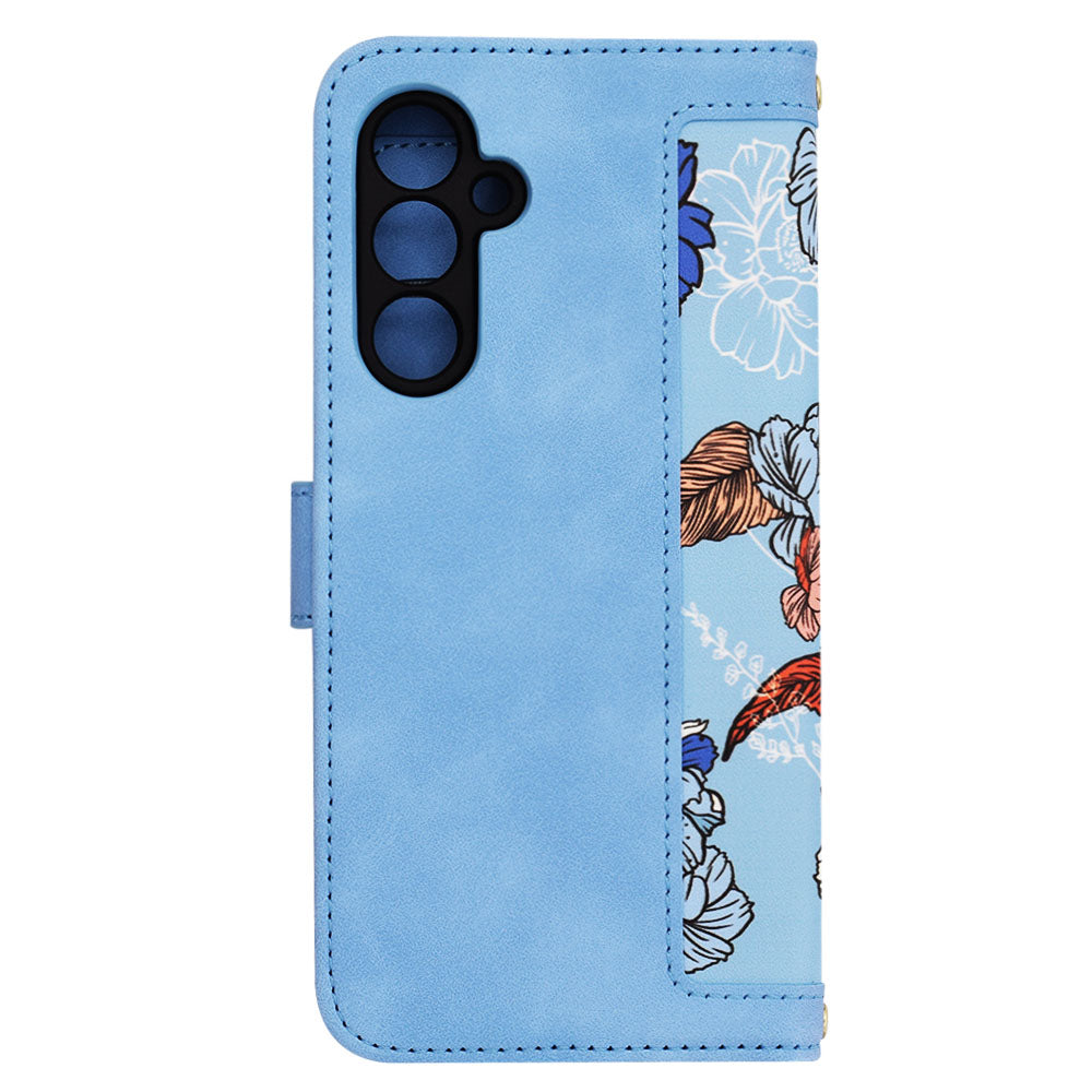 Puzdro pre Samsung Galaxy A54 A546, Techsuit, FlipCraft, Modrá