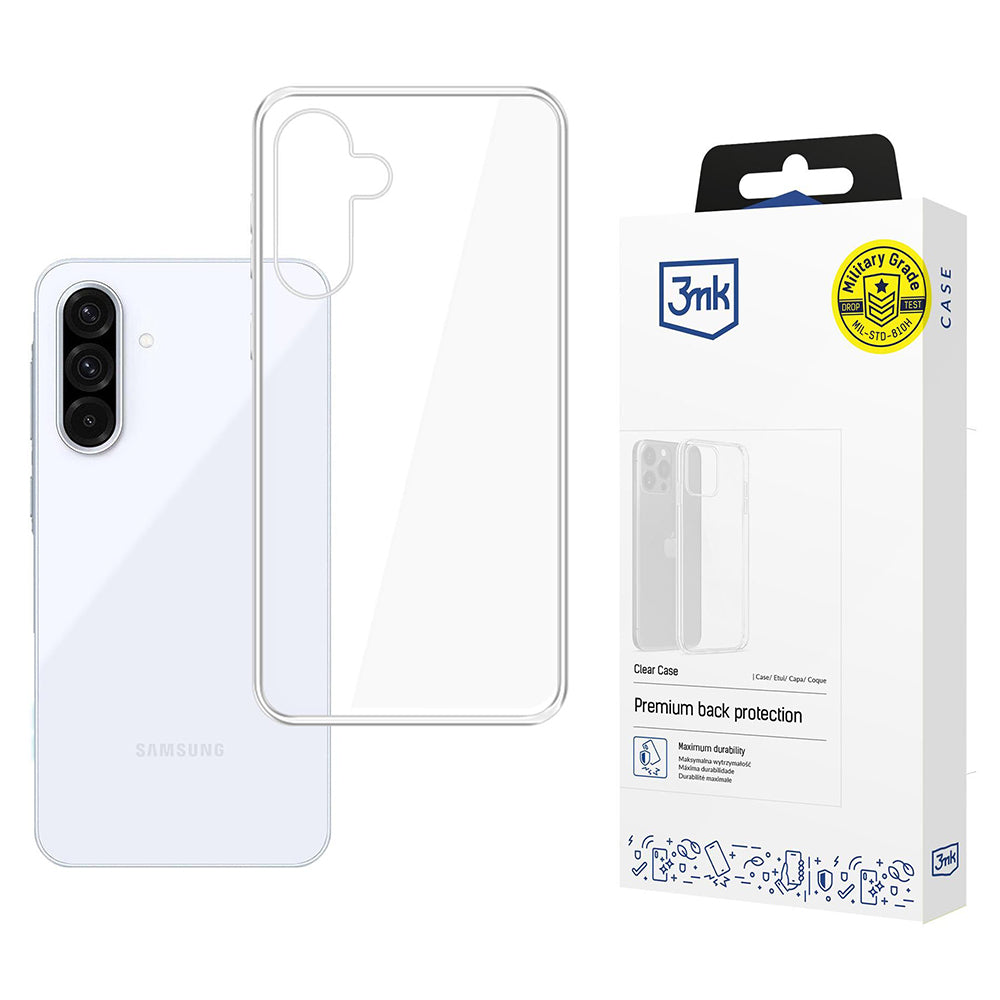 Puzdro pre Samsung Galaxy A56 A566 / A36 A366, 3MK, Priehľadné, Transparentné