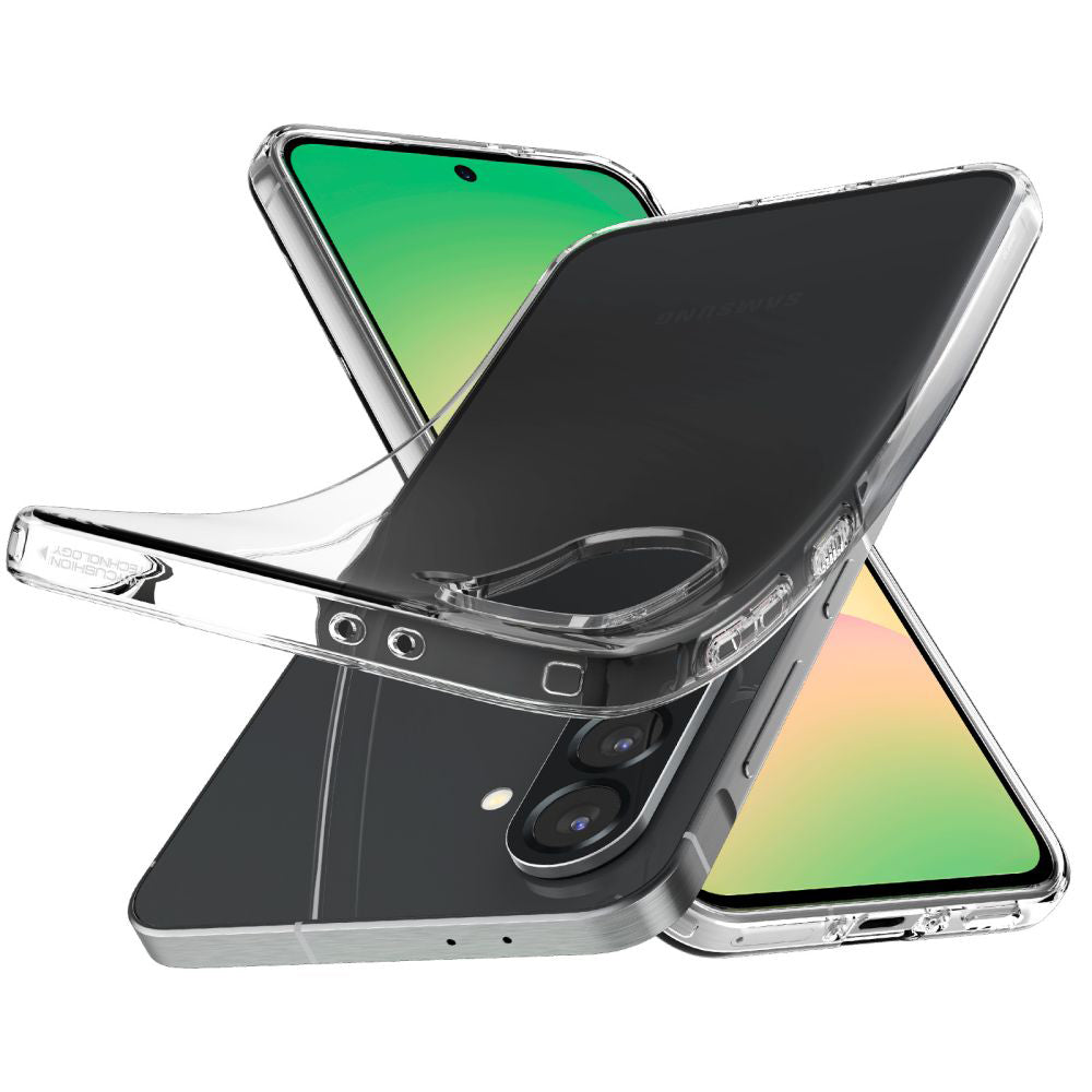 Puzdro pre Samsung Galaxy A56 A566, Spigen, Liquid Crystal, Priehľadné ACS09296