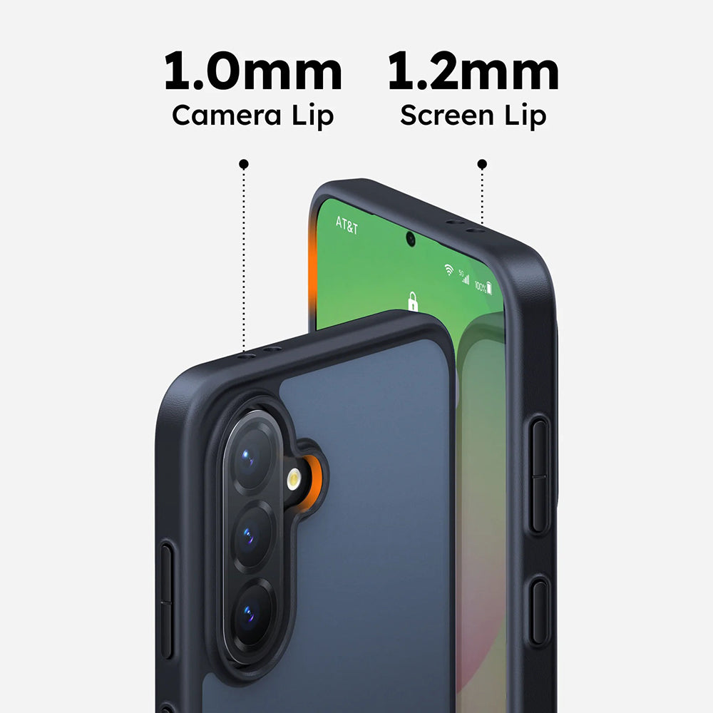 Puzdro pre Samsung Galaxy A56 A566, Torras, Guardian, Čierne
