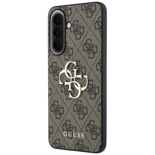 Puzdro pre Samsung Galaxy A57 5G, Guess, 4G Big Logo, Hnedé