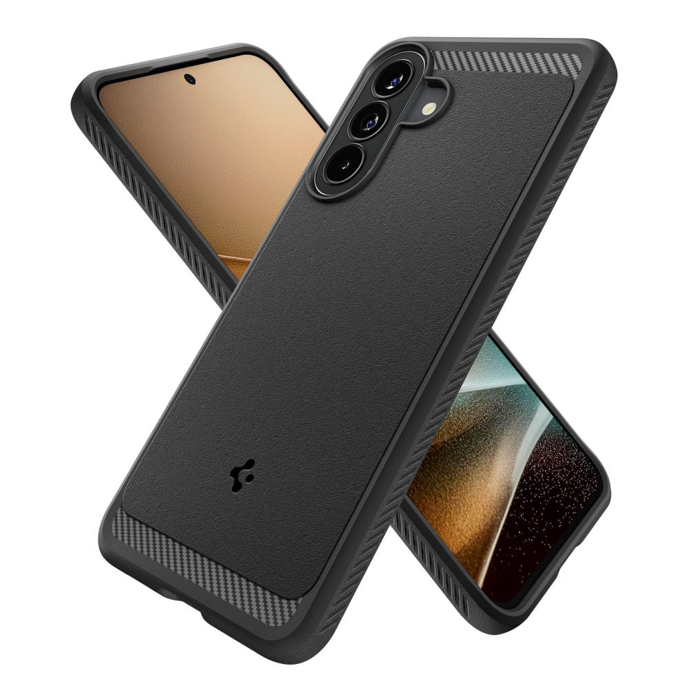 Puzdro pre Samsung Galaxy A57 5G, Spigen, Rugged Armor, Čierne ACS09794