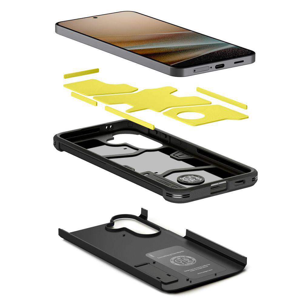 Puzdro pre Samsung Galaxy A57 5G, Spigen, Tough Armor, Čierne ACS11125