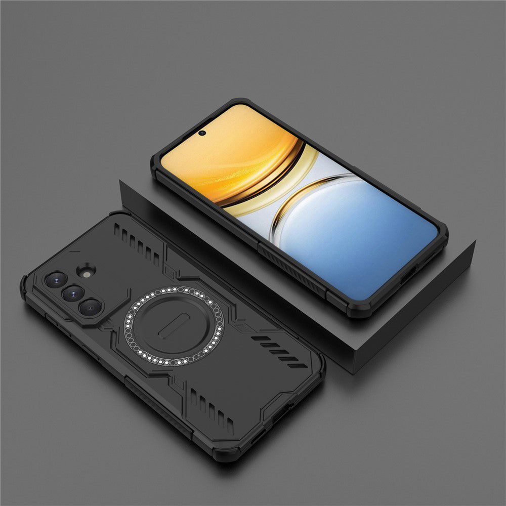 Puzdro MagSafe pre Samsung Galaxy A57 5G, Techsuit, ArmorMag, Čierne