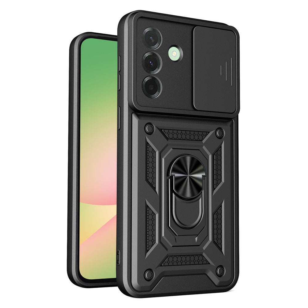 Puzdro pre Samsung Galaxy A57 5G, Techsuit, CamShield, Čierne