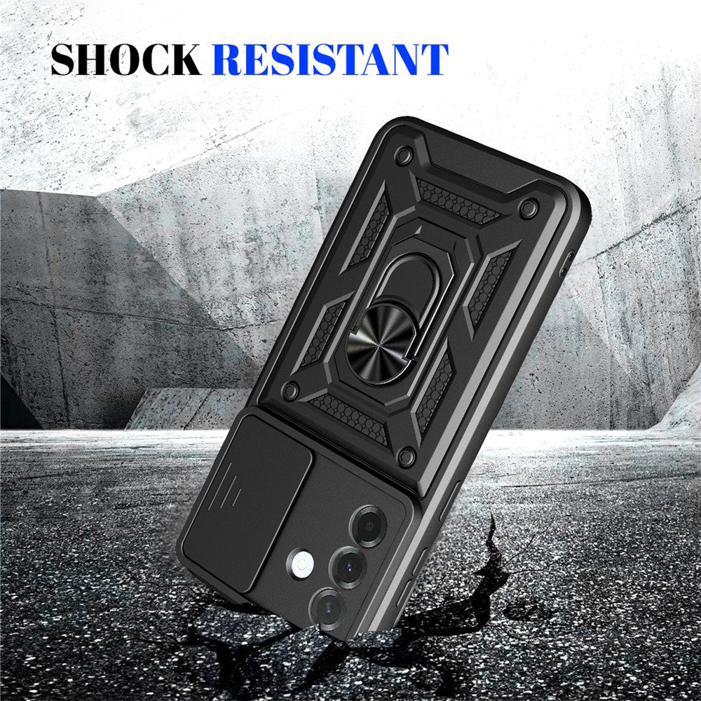 Puzdro pre Samsung Galaxy A57 5G, Techsuit, CamShield, Čierne