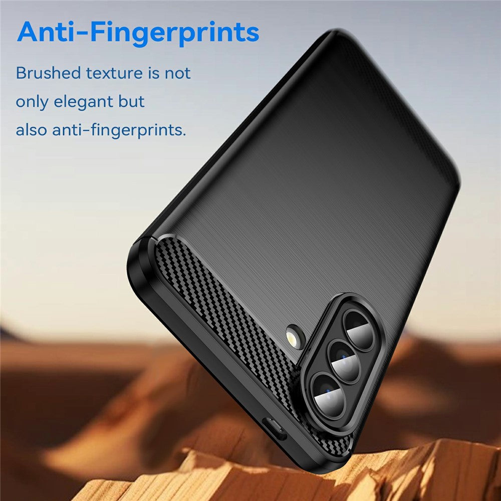 Puzdro pre Samsung Galaxy A57 5G, Techsuit, Carbon, Čierne