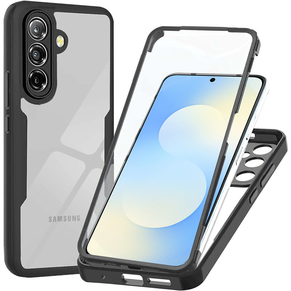 Puzdro pre Samsung Galaxy A57 5G, Techsuit, ColorVerse 360, Čierne