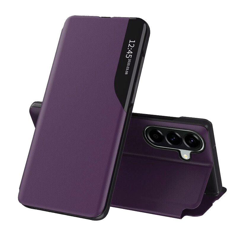 Puzdro pre Samsung Galaxy A57 5G, Techsuit, eFold, Fialové