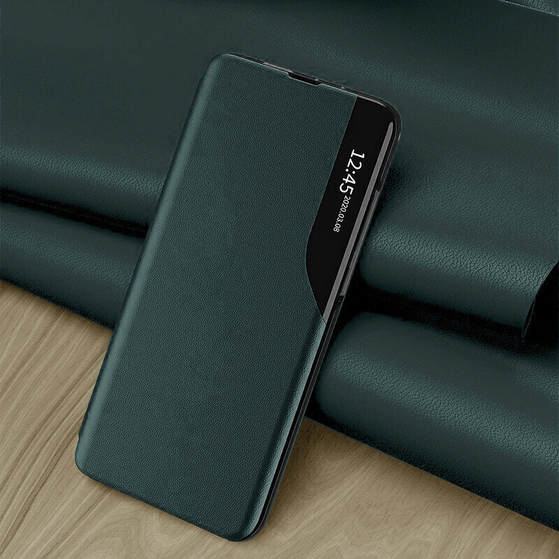 Puzdro pre Samsung Galaxy A57 5G, Techsuit, eFold, Tmavozelená