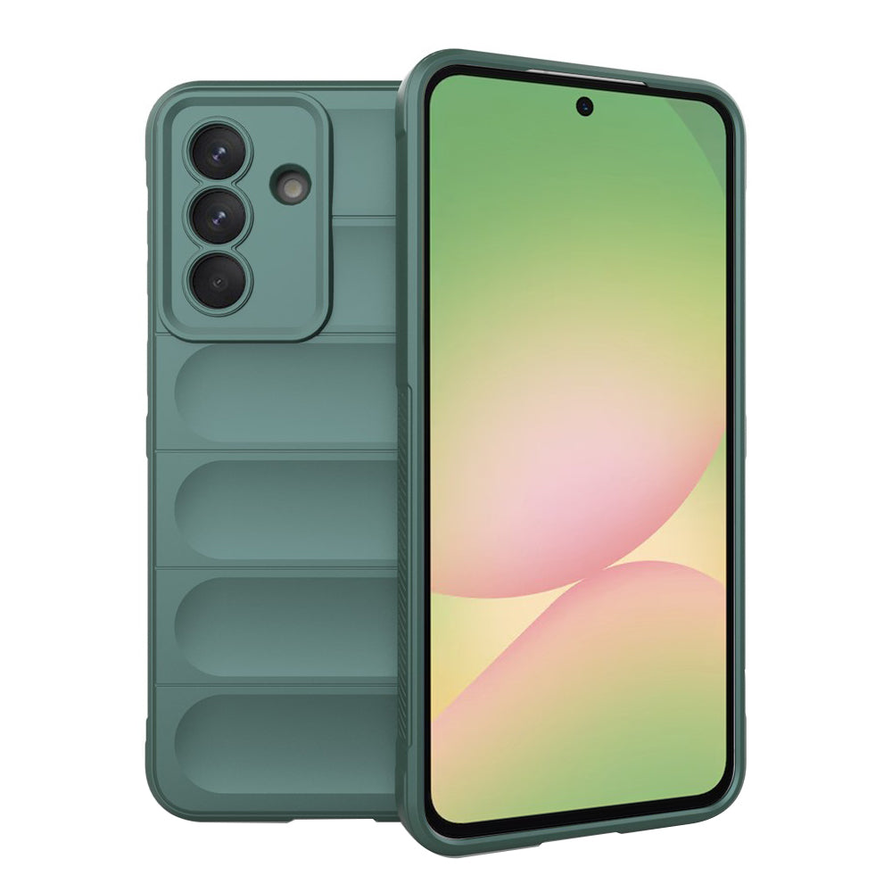 Puzdro pre Samsung Galaxy A57 5G, Techsuit, Magic Shield, Zelené