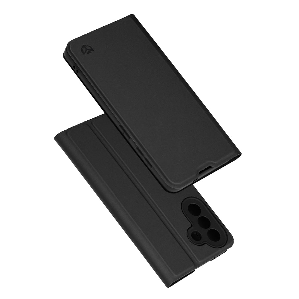 Puzdro pre Samsung Galaxy A57 5G, Techsuit, Magskin Book, Čierne