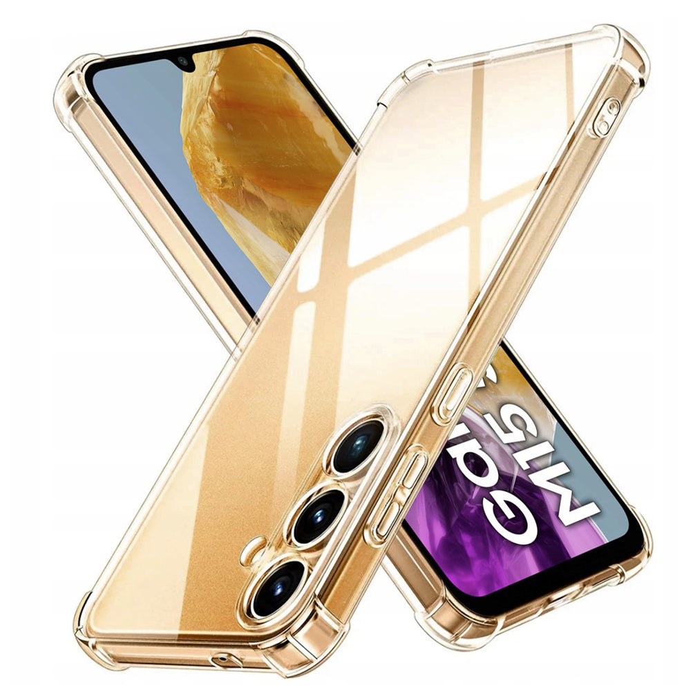 Puzdro pre Samsung Galaxy M15, Techsuit, Shockproof Clear, Transparentné