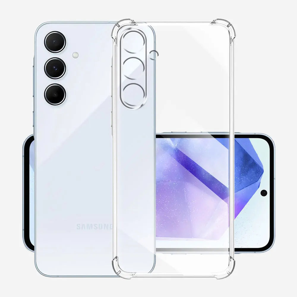 Puzdro pre Samsung Galaxy M15, Techsuit, Shockproof Clear, Transparentné