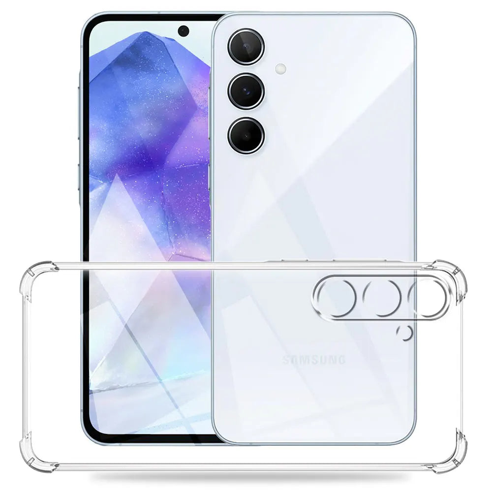 Puzdro pre Samsung Galaxy M15, Techsuit, Shockproof Clear, Transparentné