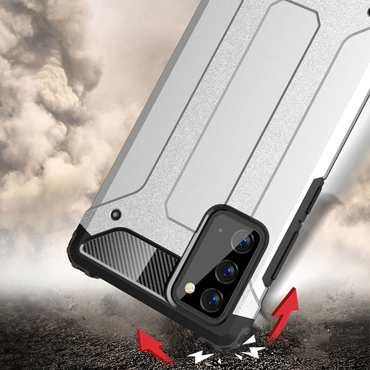 Puzdro pre Samsung Galaxy Note 20 5G N981 / Note 20 N980, Techsuit, Hybrid Armor, Čierne