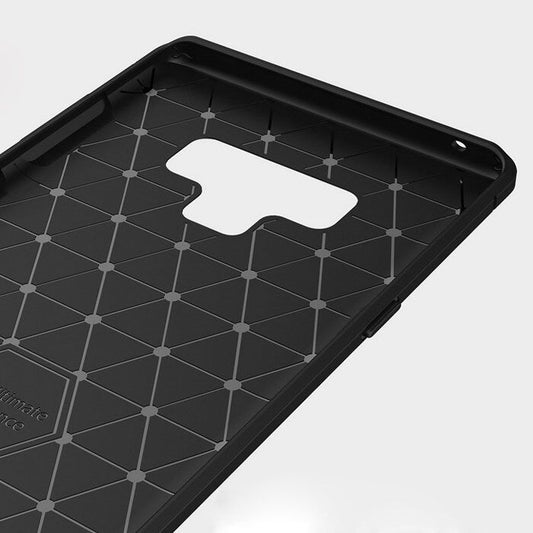 Puzdro pre Samsung Galaxy Note 9 N960, Techsuit, Karbón, Čierne