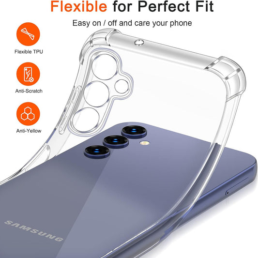 Puzdro pre Samsung Galaxy S10+ G975, Techsuit, Odolné proti nárazom, Priehľadné