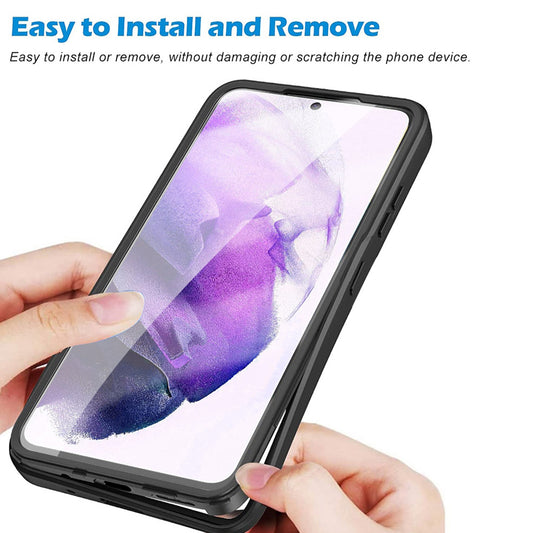 Puzdro pre Samsung Galaxy S21 FE 5G G990, Techsuit, ColorVerse 360, Čierne