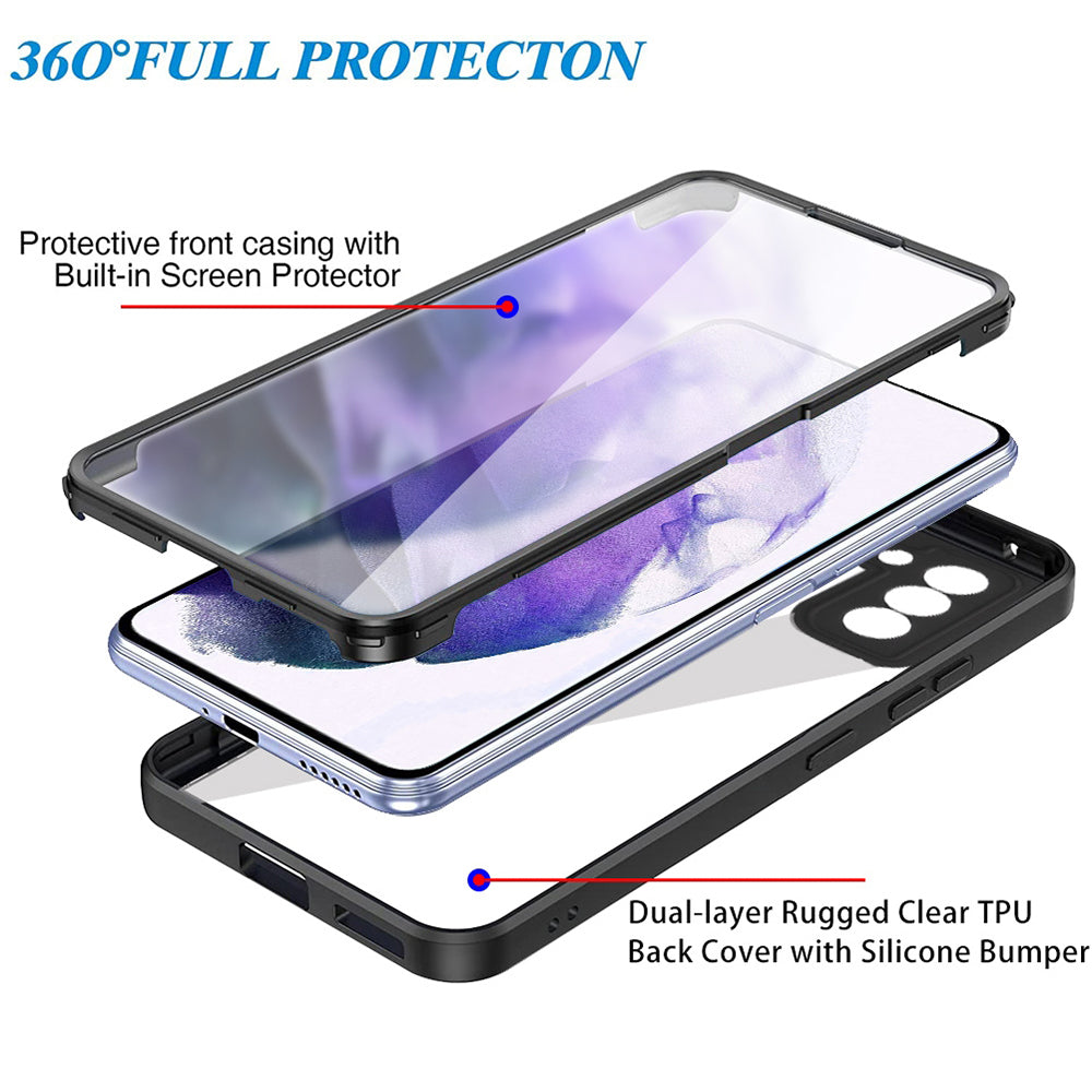 Puzdro pre Samsung Galaxy S21 FE 5G G990, Techsuit, ColorVerse 360, Čierne