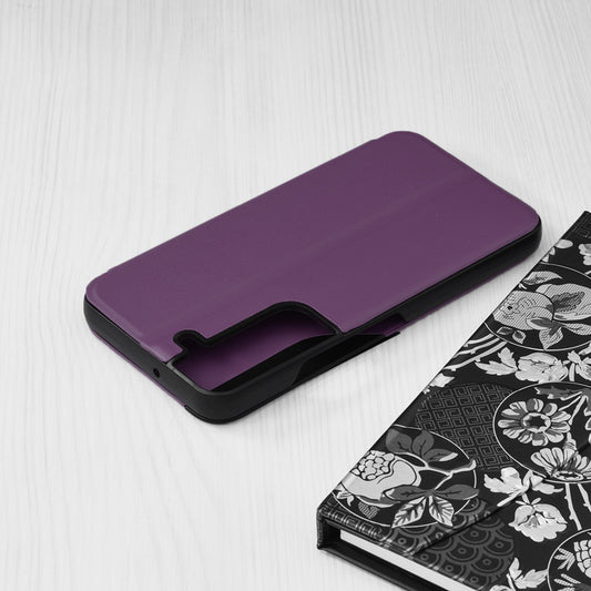 Puzdro pre Samsung Galaxy S22 5G S901, Techsuit, eFold, fialové