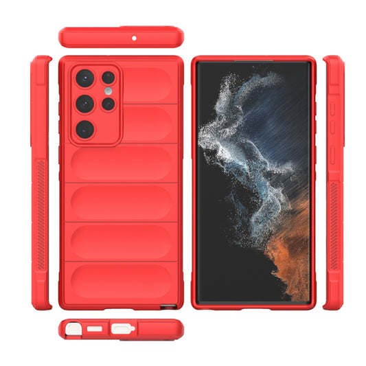 Puzdro pre Samsung Galaxy S22 Ultra 5G S908, Techsuit, Magic Shield, Čierne