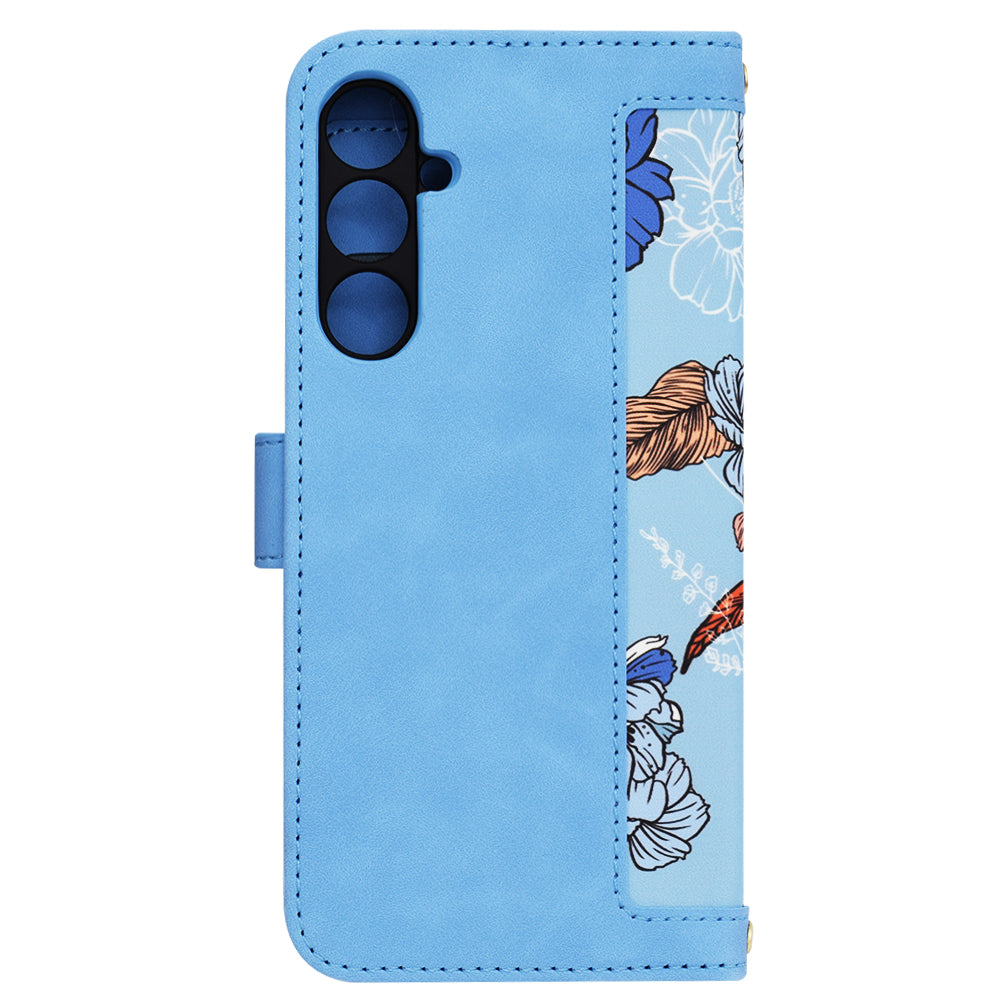 Puzdro pre Samsung Galaxy S23 FE S711, Techsuit, FlipCraft, Modrá