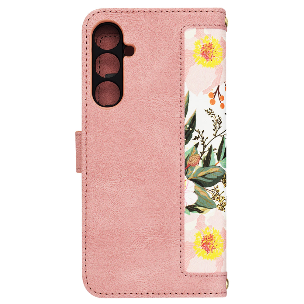 Puzdro pre Samsung Galaxy S23 FE S711, Techsuit, FlipCraft, Ružové