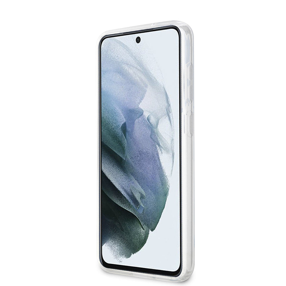 Puzdro pre Samsung Galaxy S23 S911, Karl Lagerfeld, Ikonik Choupette, Transparentné