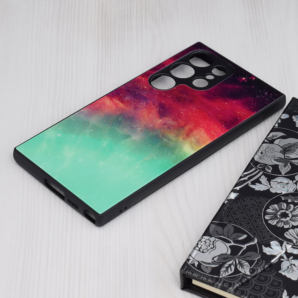 Puzdro pre Samsung Galaxy S23 Ultra S918, Techsuit, Glaze, Tyrkysová