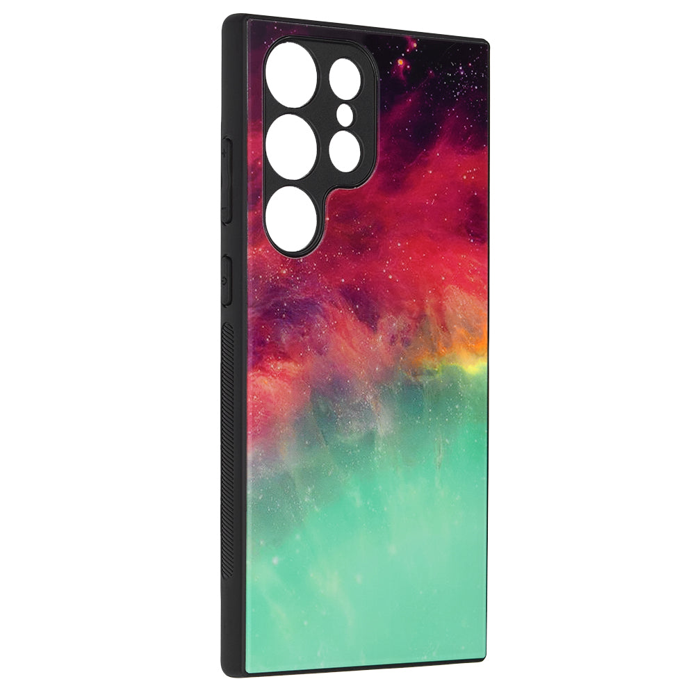 Puzdro pre Samsung Galaxy S23 Ultra S918, Techsuit, Glaze, Tyrkysová