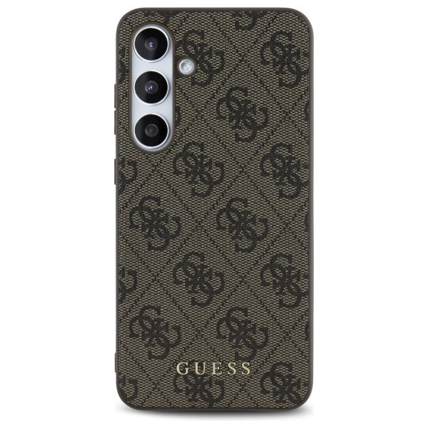 Puzdro pre Samsung Galaxy S24 FE S721, Guess, 4G Classic, Hnedé