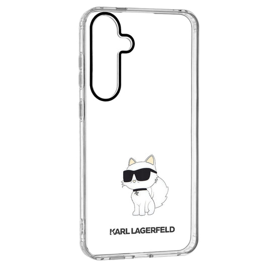 Puzdro pre Samsung Galaxy S24+ S926, Karl Lagerfeld, IML Luxury Choupette, Priehľadné