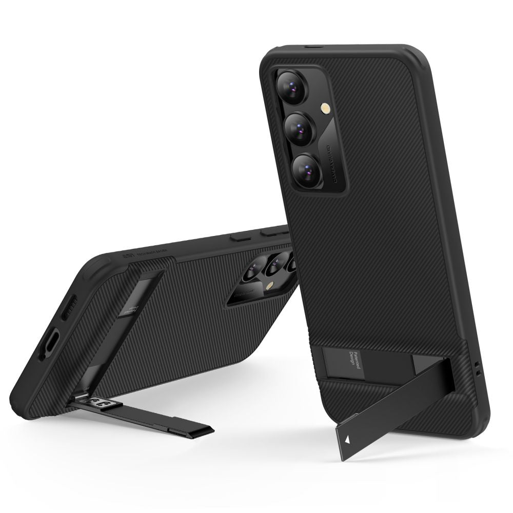 Puzdro pre Samsung Galaxy S24 S921, ESR, Air Shield Boost Kickstand, Čierne