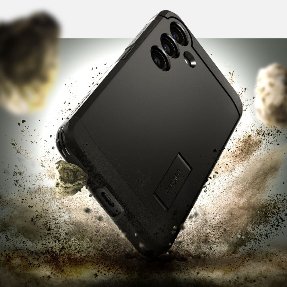 Obal na Samsung Galaxy S24 S921, Spigen, Tough Armor, čierny ACS07355