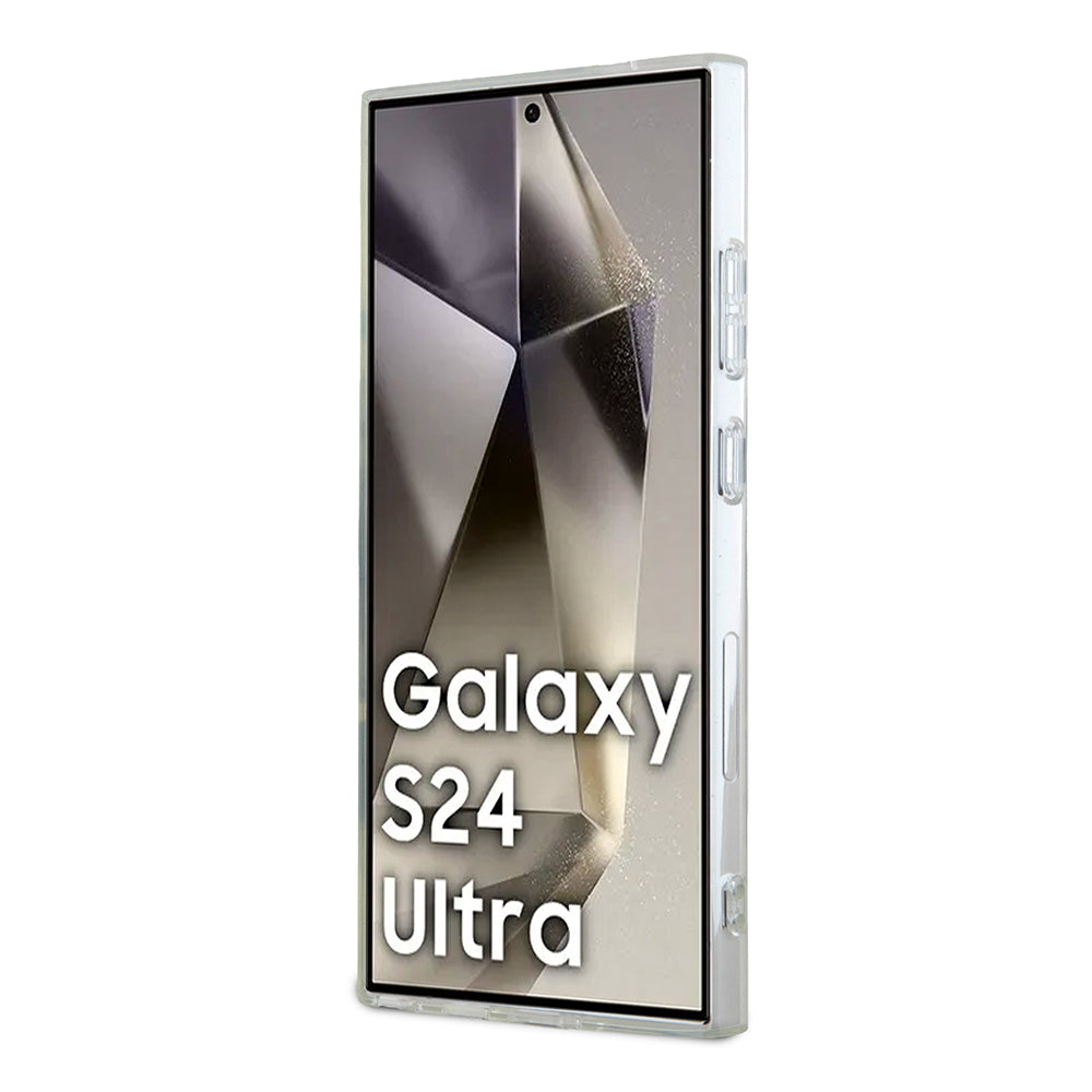 Puzdro pre Samsung Galaxy S24 Ultra S928, Karl Lagerfeld, IML Luxury Choupette, Priehľadné