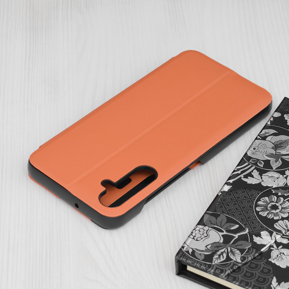 Case for Samsung Galaxy S25 FE, Techsuit, eFold, Orange