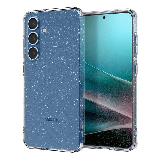 Puzdro pre Samsung Galaxy S25+ S936, Spigen, Liquid Crystal Glitter, Transparent