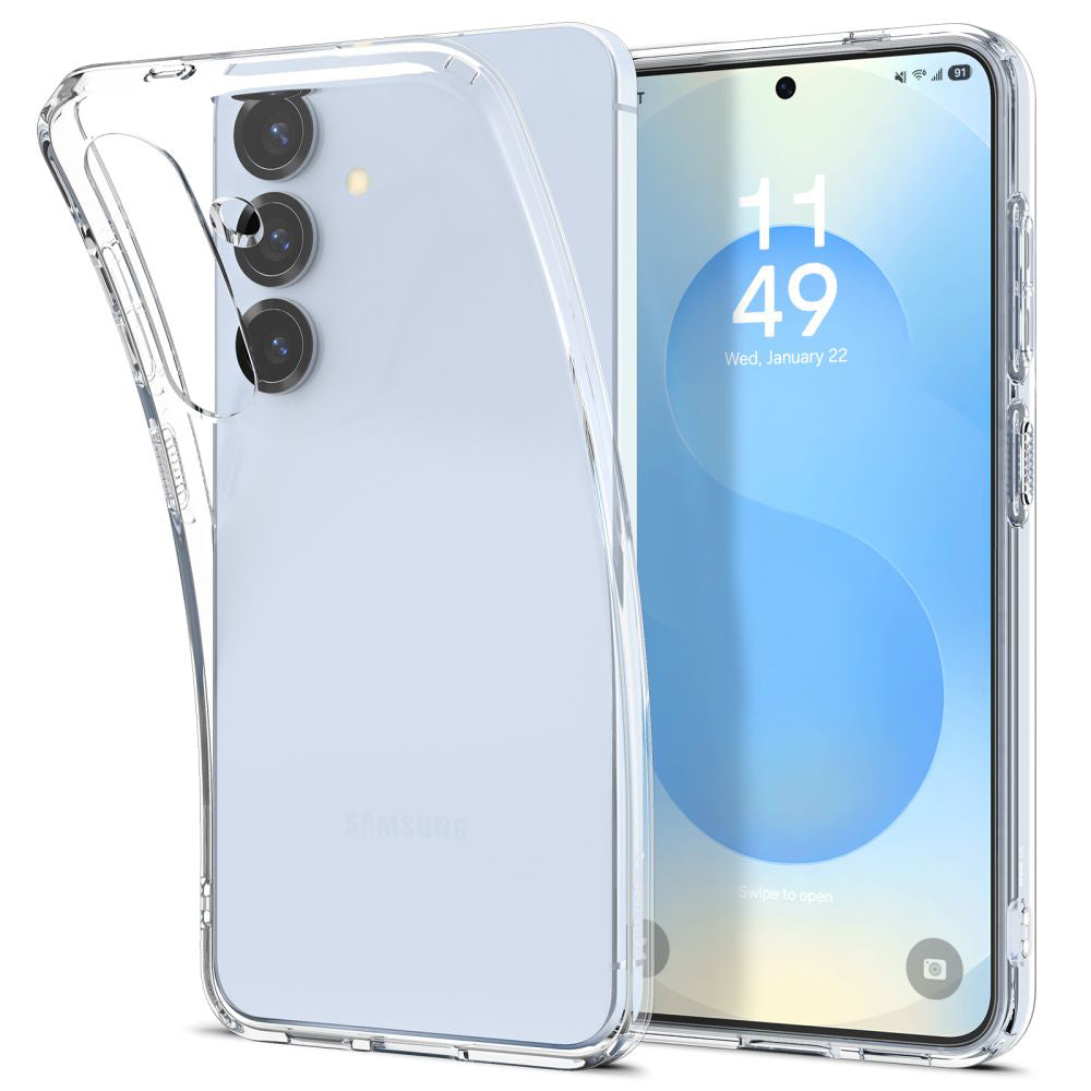 Case for Samsung Galaxy S25+ S936, Spigen, Liquid Crystal, Transparent