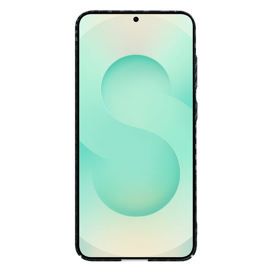 Puzdro pre Samsung Galaxy S25+ S936, Techsuit, Carbonite FiberShell, Čierno Sivé