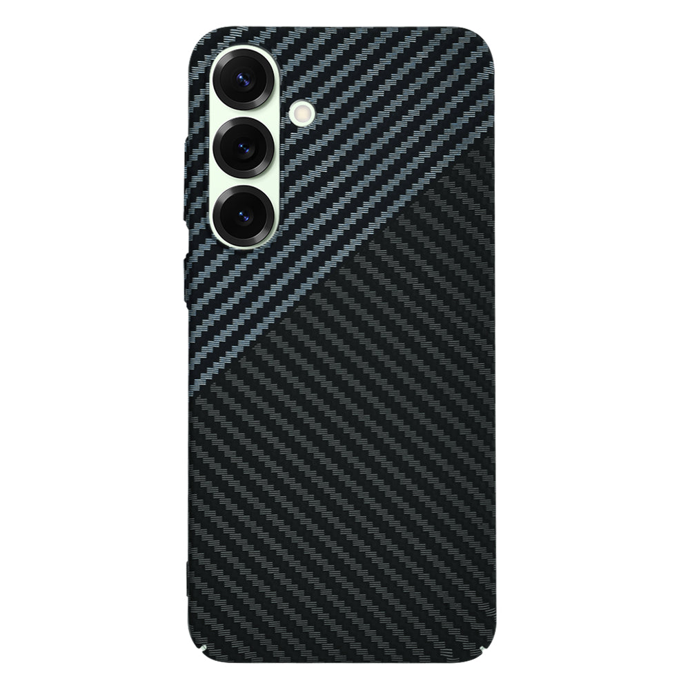 Puzdro pre Samsung Galaxy S25+ S936, Techsuit, Carbonite FiberShell, Čierno Sivé