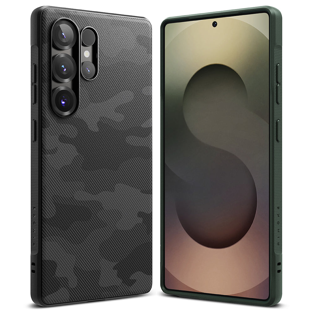 Puzdro pre Samsung Galaxy S25 Ultra S938, Ringke, Onyx Design, Camuflaj