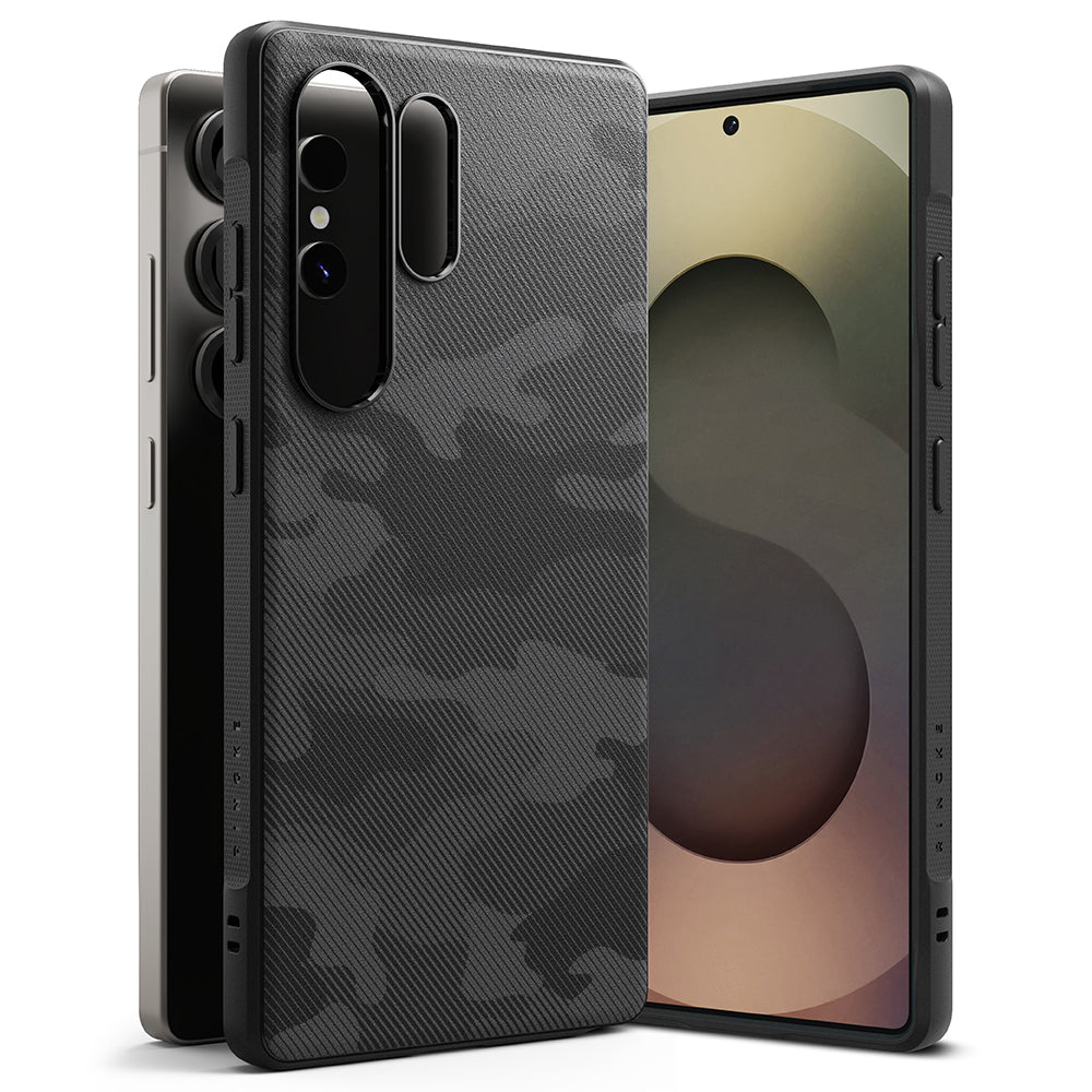 Puzdro pre Samsung Galaxy S25 Ultra S938, Ringke, Onyx Design, Camuflaj