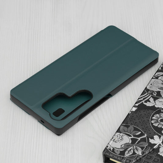 Puzdro pre Samsung Galaxy S25 Ultra S938, Techsuit, eFold, Zelené