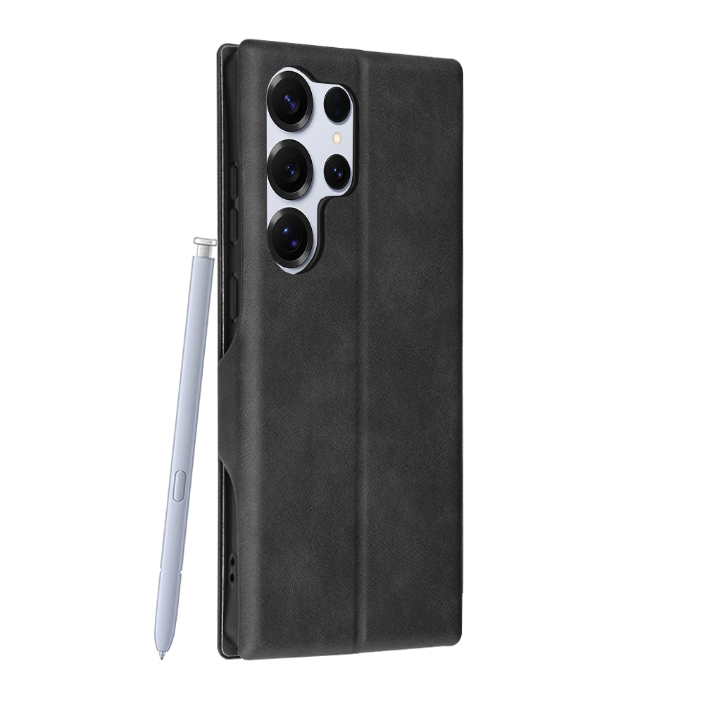 Puzdro pre Samsung Galaxy S25 Ultra S938, Techsuit, Safe Wallet Plus, Čierne