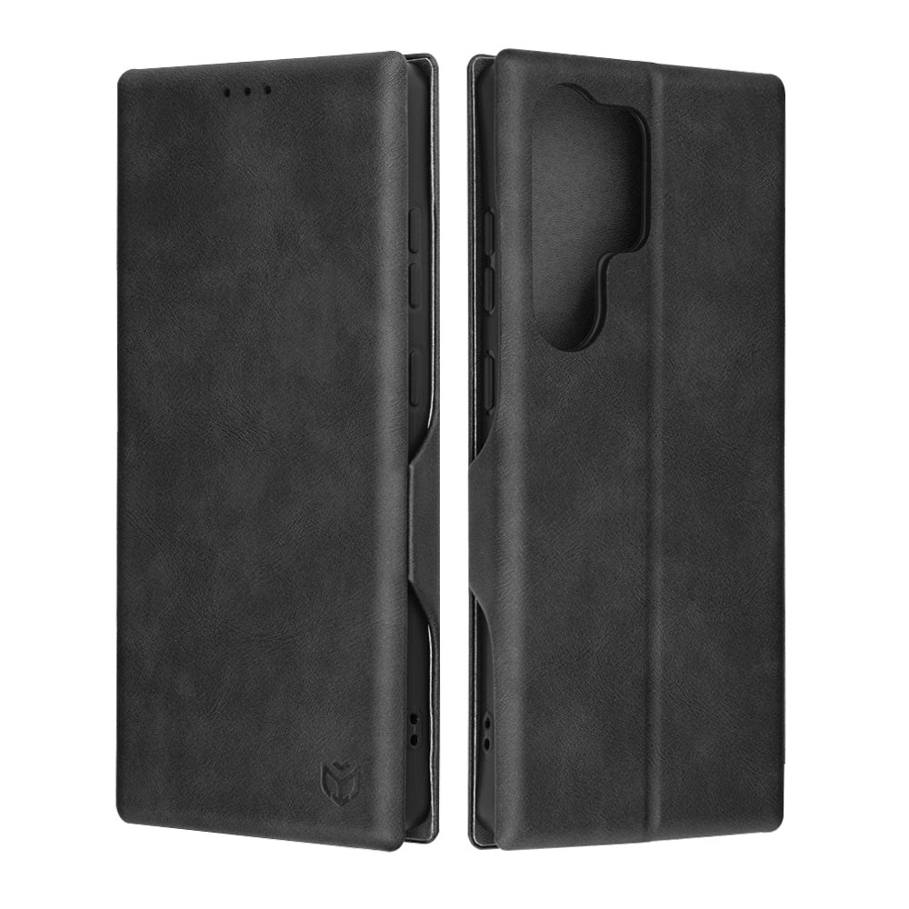 Puzdro pre Samsung Galaxy S25 Ultra S938, Techsuit, Safe Wallet Plus, Čierne
