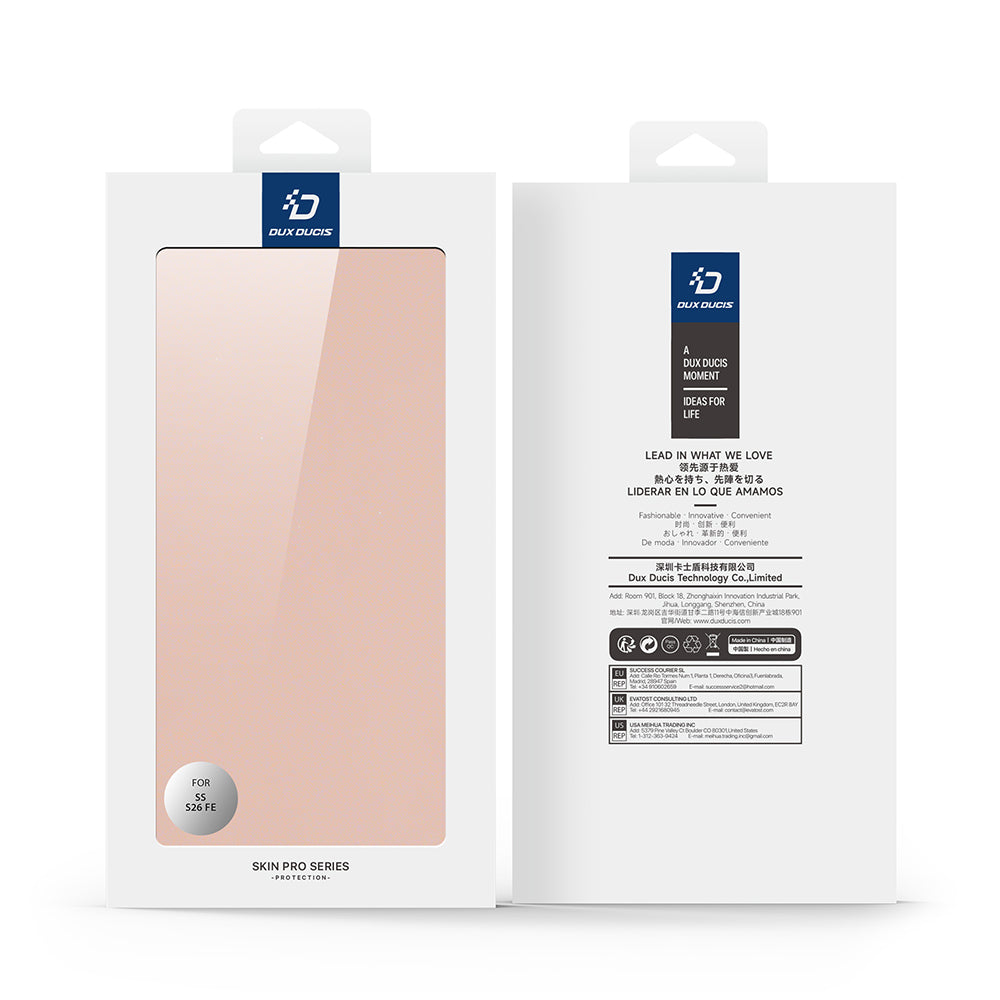 Puzdro pre Samsung Galaxy S26 FE S741, DUX DUCIS, Skin Pro, Čierna