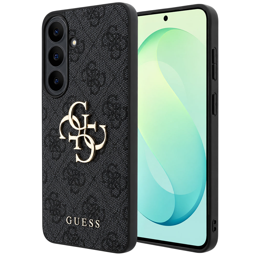 Puzdro pre Samsung Galaxy S26 FE S741, Guess, 4G kovové logo, čierne